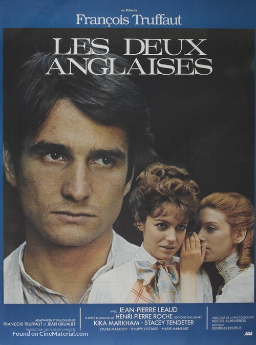 Les deux anglaises et le continent - French Movie Poster