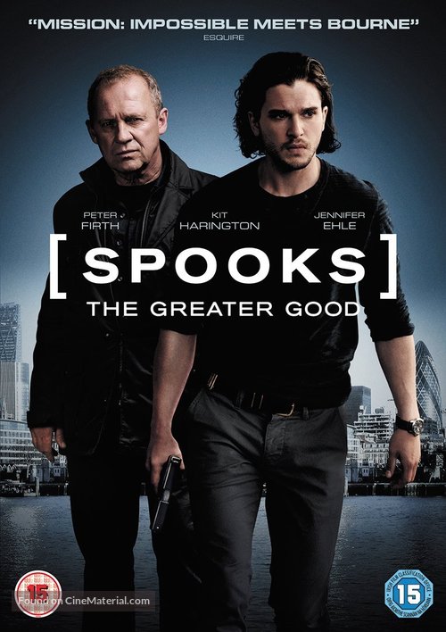 Spooks: The Greater Good - British DVD movie cover