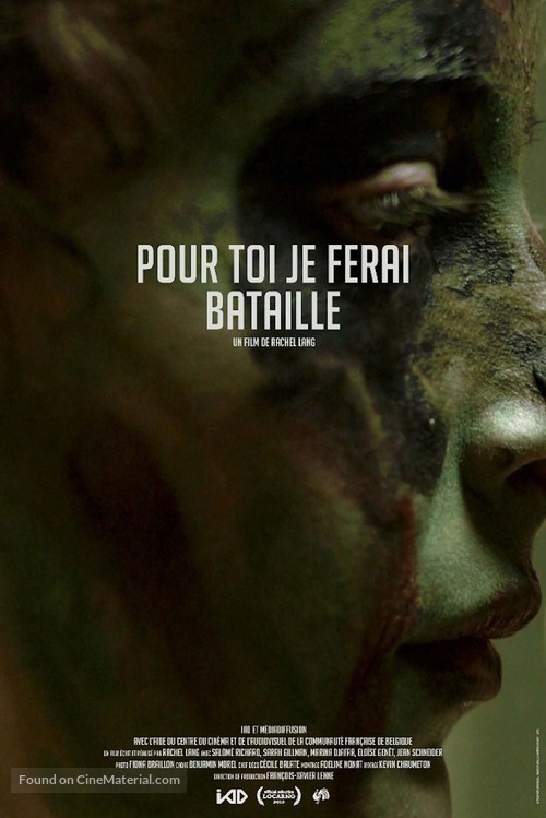 Pour toi je ferai bataille - Belgian Movie Poster