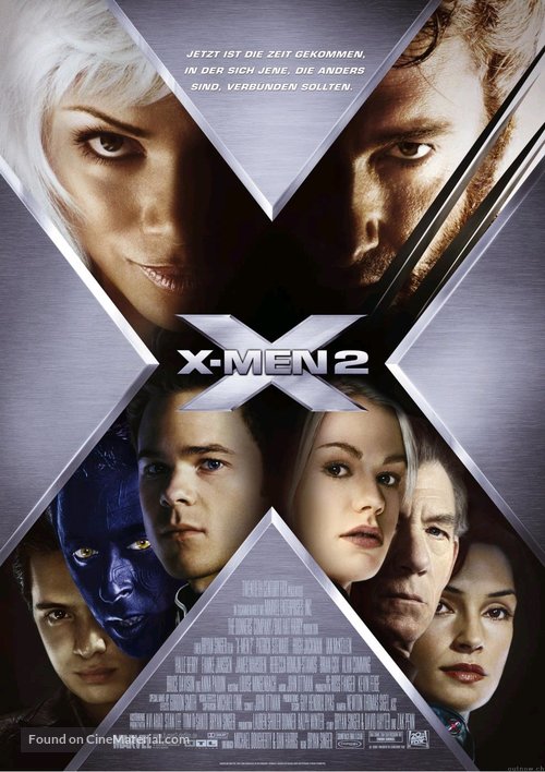 X2 - German Movie Poster