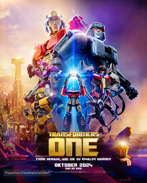 Transformers One - German Movie Poster