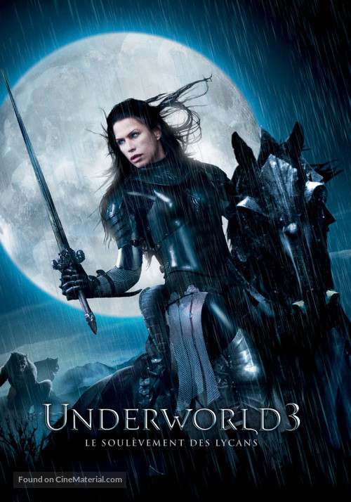 Underworld: Rise of the Lycans - French Movie Poster