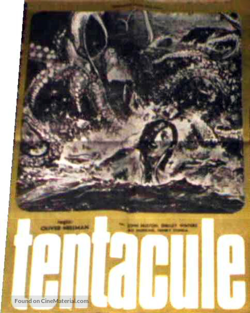 Tentacoli - Romanian Movie Poster