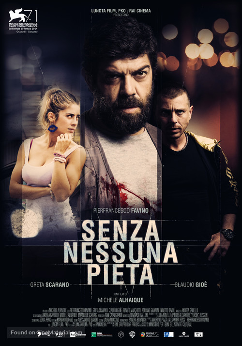 Senza nessuna piet&agrave; - Italian Movie Poster
