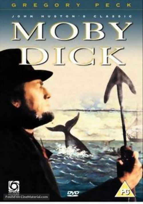 Moby Dick - British DVD movie cover