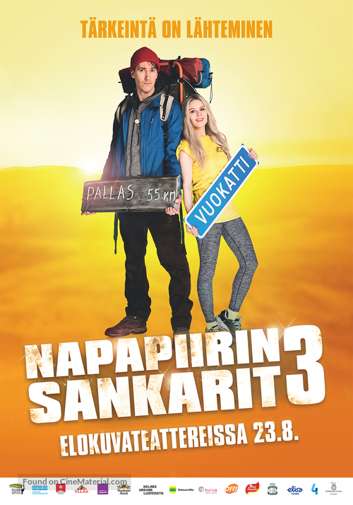 Napapiirin sankarit 3 - Finnish Movie Poster