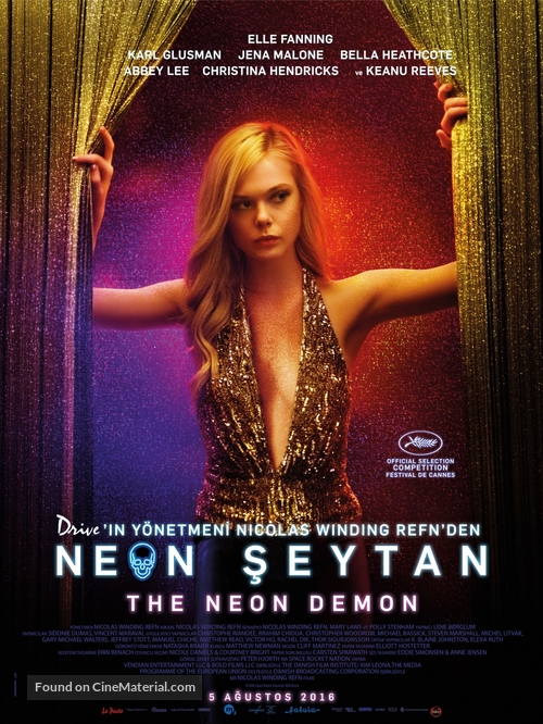 The Neon Demon - Turkish Movie Poster