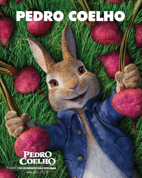 Peter Rabbit - Brazilian Movie Poster