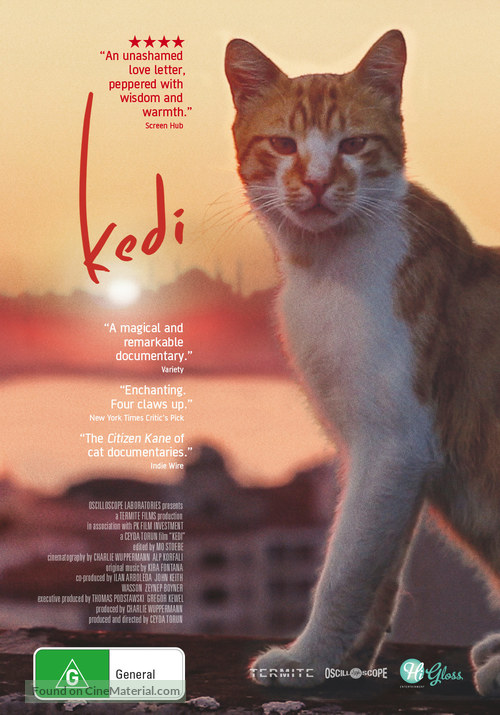 Kedi - Australian Movie Poster