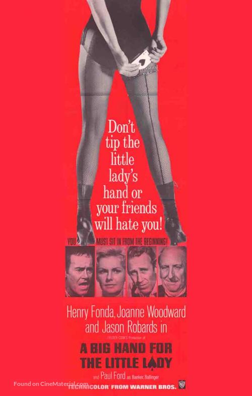 A Big Hand for the Little Lady - Movie Poster