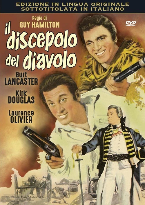 The Devil&#039;s Disciple - Italian DVD movie cover