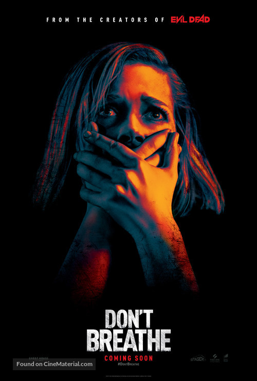 Don&#039;t Breathe - British Teaser movie poster