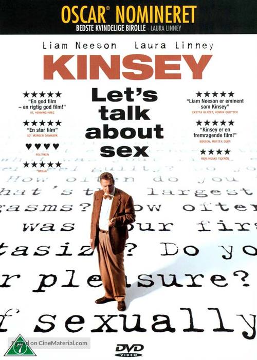 Kinsey - Danish poster