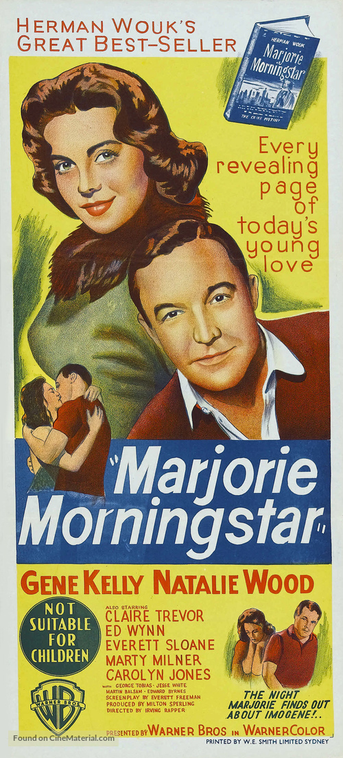 Marjorie Morningstar - Movie Poster