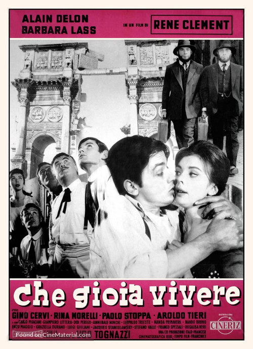 Che gioia vivere - Italian Movie Poster