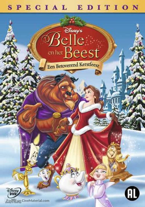 Beauty and the Beast: The Enchanted Christmas - Dutch DVD movie cover