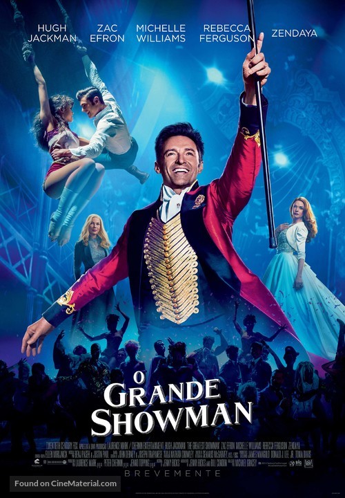 The Greatest Showman - Portuguese Movie Poster