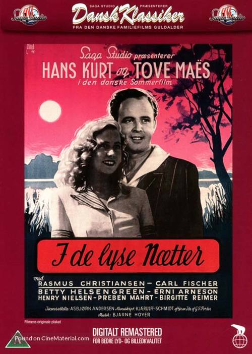 I de lyse n&aelig;tter - Danish DVD movie cover