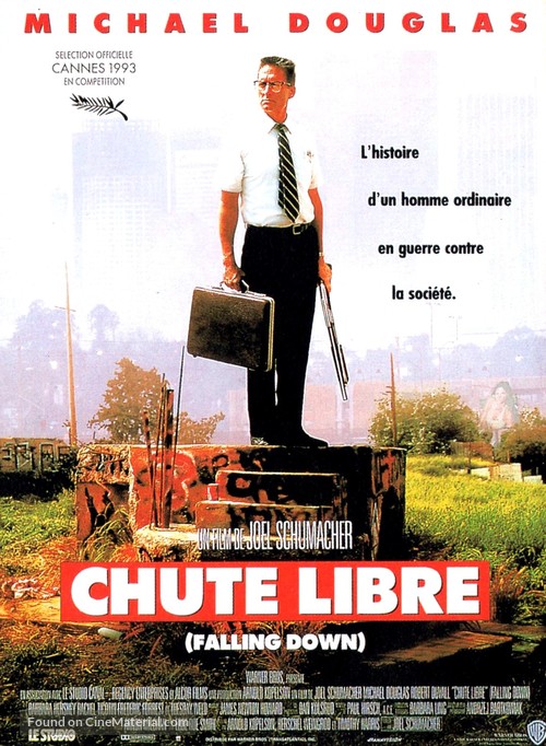Falling Down - French Movie Poster
