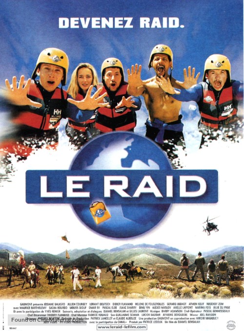 Le raid - French Movie Poster