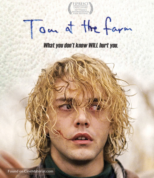 Tom &agrave; la ferme - Canadian Blu-Ray movie cover