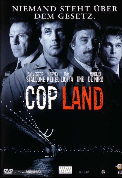 Cop Land - German DVD movie cover