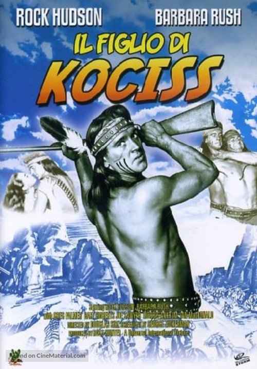 Taza, Son of Cochise - Italian DVD movie cover