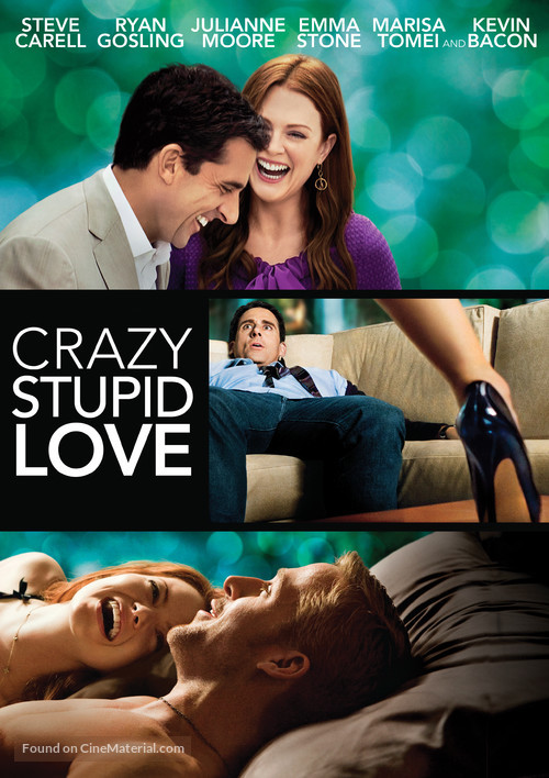 Crazy, Stupid, Love. - DVD movie cover