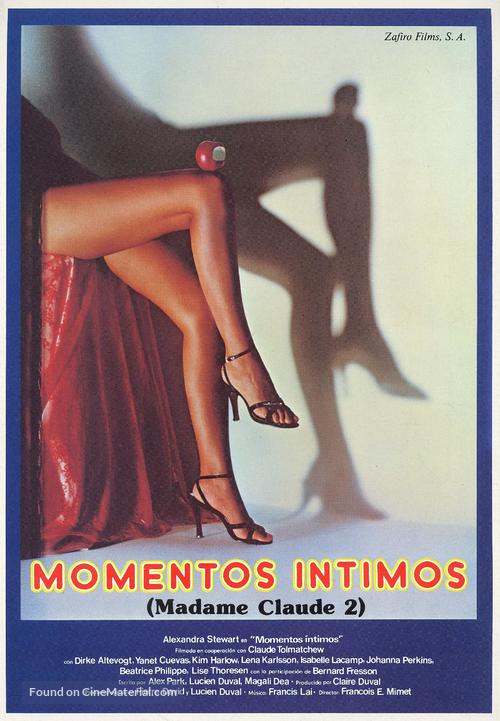 Madame Claude 2 - Spanish Movie Poster