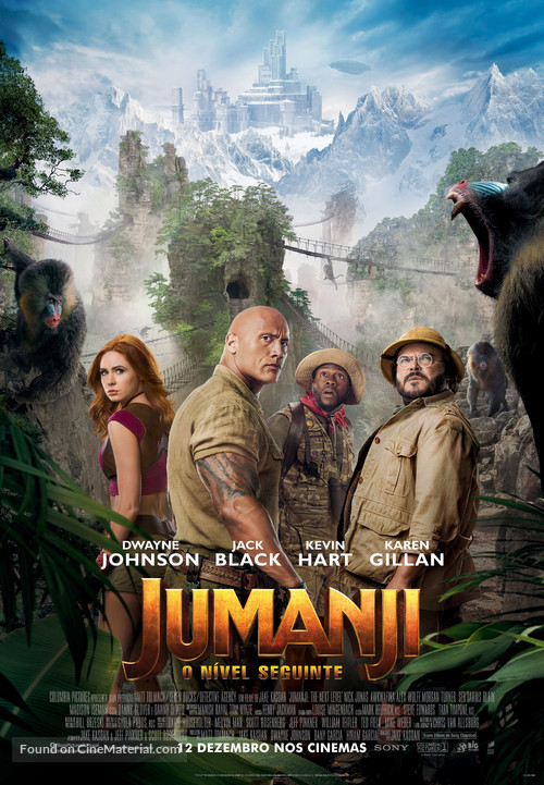 Jumanji: The Next Level - Portuguese Movie Poster