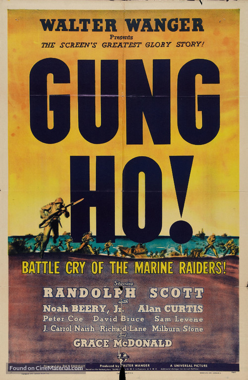 &#039;Gung Ho!&#039;: The Story of Carlson&#039;s Makin Island Raiders - Movie Poster