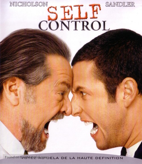Anger Management - French Blu-Ray movie cover