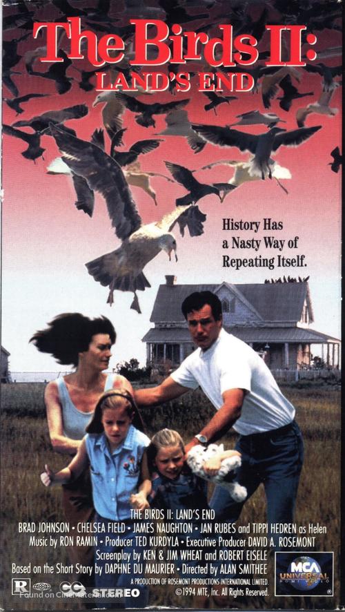 The Birds II: Land&#039;s End - VHS movie cover