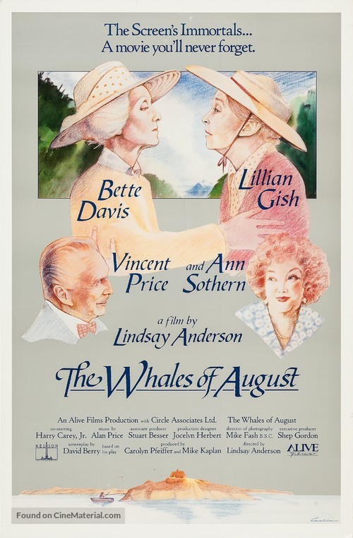 The Whales of August - Movie Poster