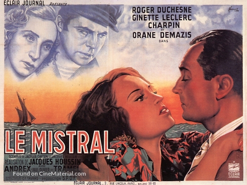 Le mistral - French Movie Poster