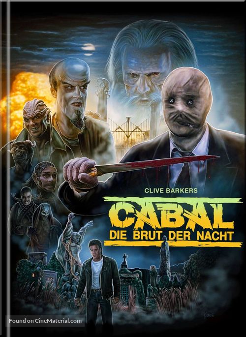 Nightbreed - Austrian Blu-Ray movie cover