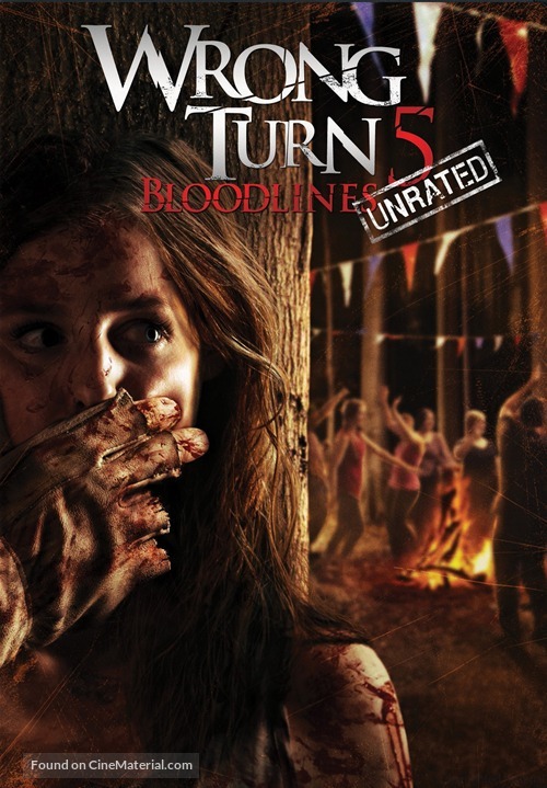 Wrong Turn 5 - DVD movie cover