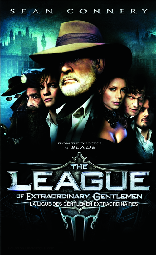 The League of Extraordinary Gentlemen - Canadian VHS movie cover