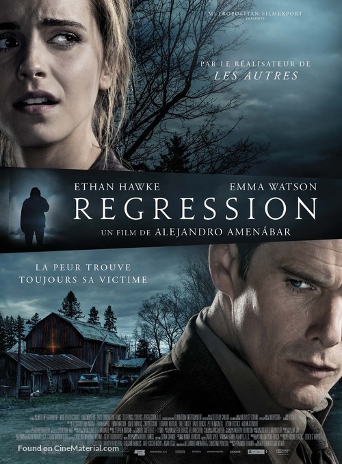 Regression - French Movie Poster