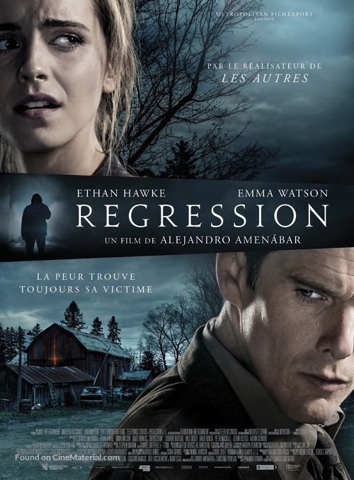 Regression - French Movie Poster