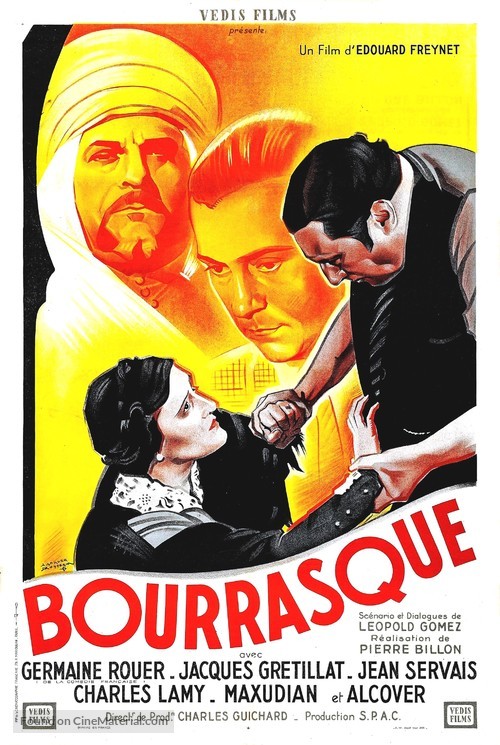 Bourrasque - French Movie Poster