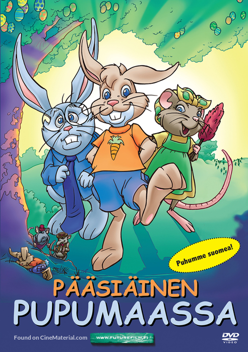 Easter in Bunnyland - Finnish DVD movie cover