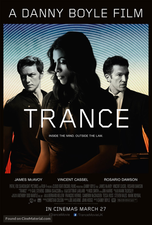 Trance - British Movie Poster