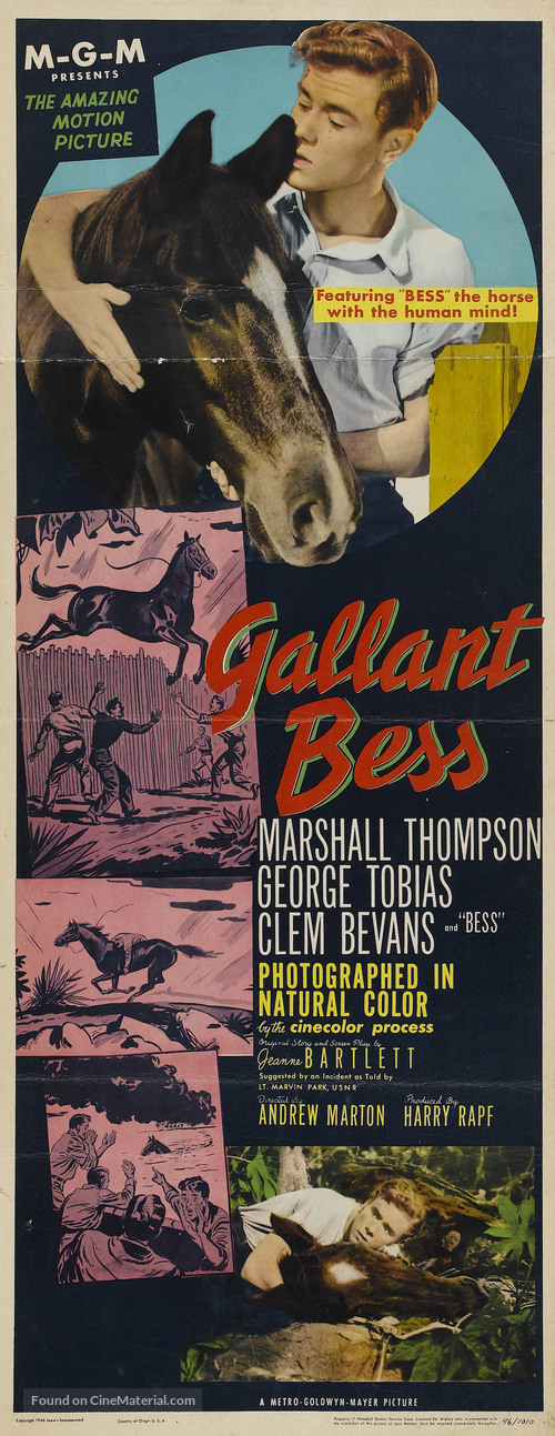 Gallant Bess - Movie Poster