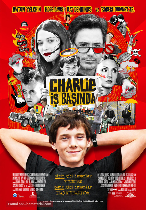 Charlie Bartlett - Turkish Movie Poster