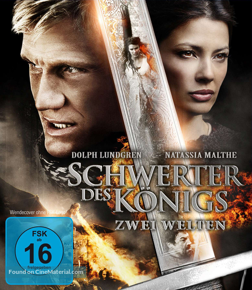 In the Name of the King: Two Worlds - German Blu-Ray movie cover
