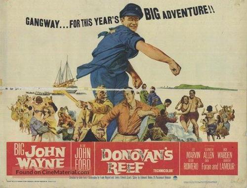 Donovan&#039;s Reef - British Movie Poster