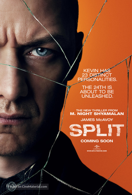 Split - British Movie Poster