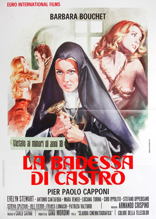 La badessa di Castro - Italian Movie Poster