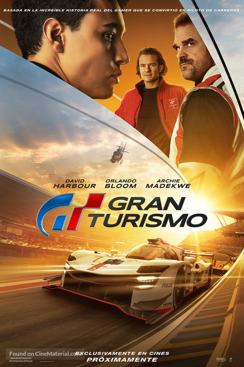 Gran Turismo - Spanish Movie Poster